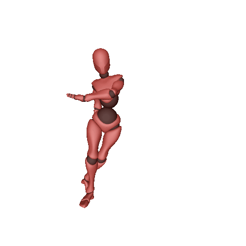 An animated FBX file