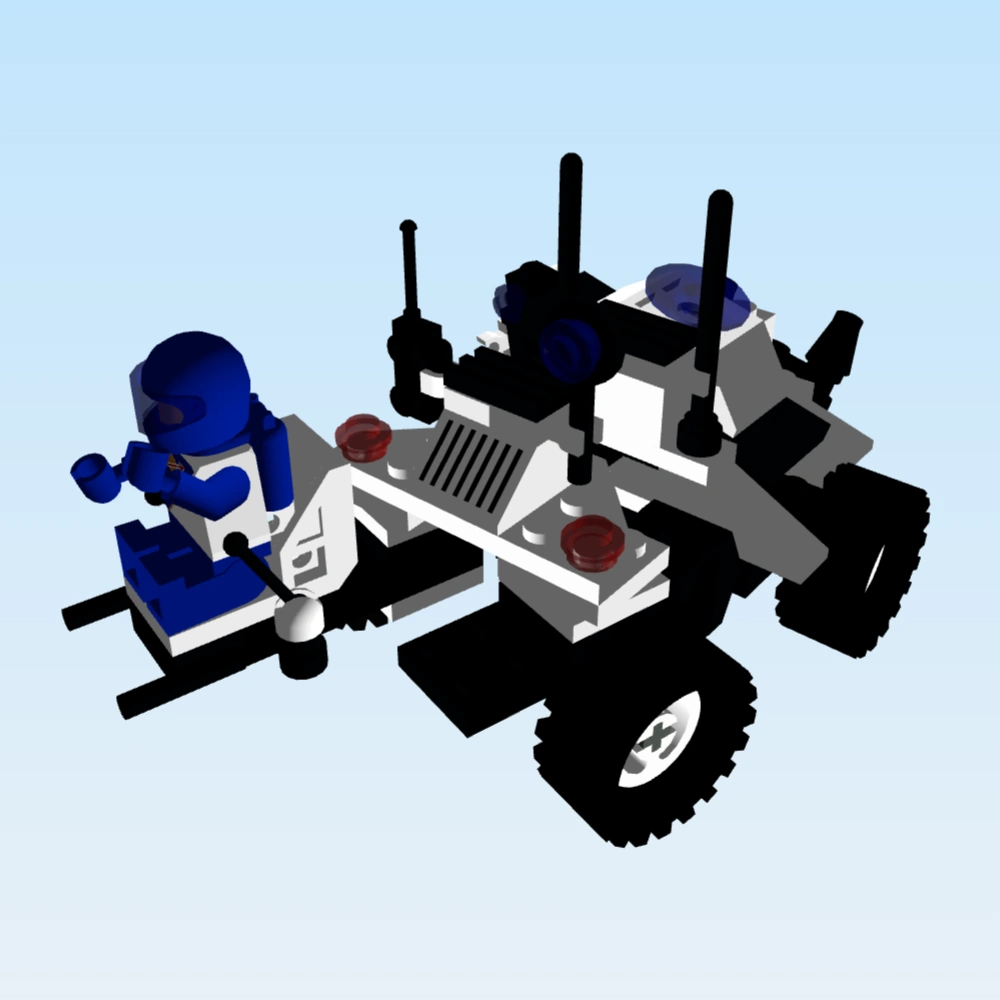3D model Lego Rover