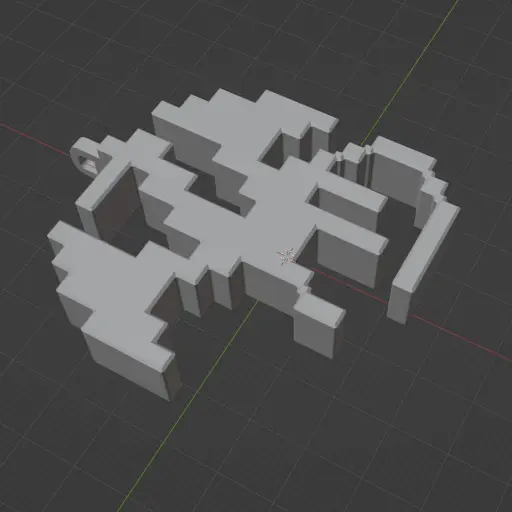 Modèle 3D dans Blender