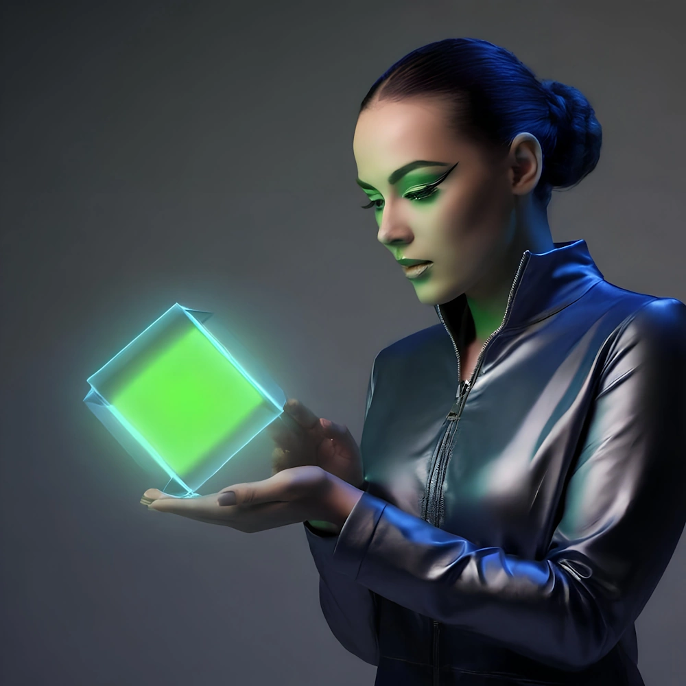 A converted FBX file