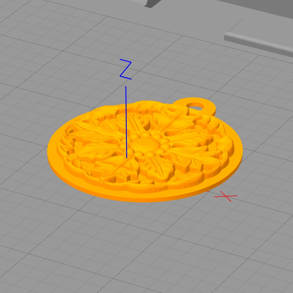 A 3D modell nyomtatásra készen áll
