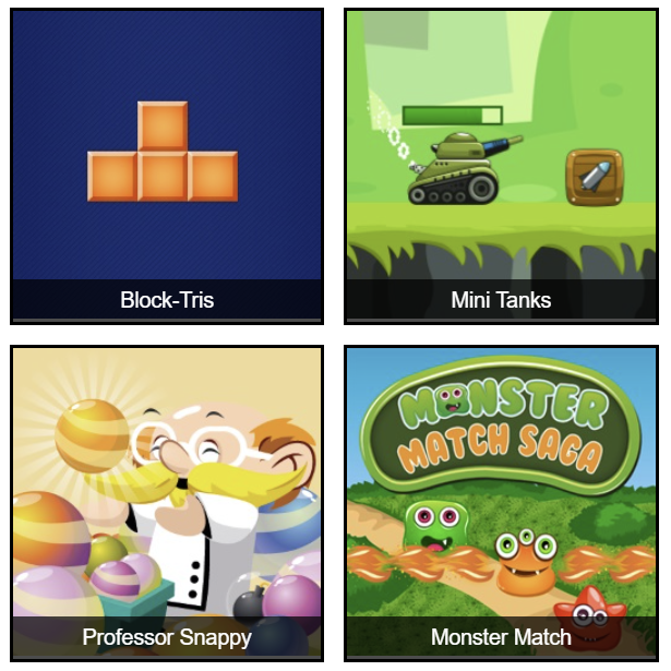 Some new games available