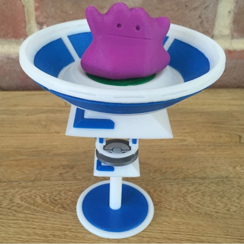 Et komplet 3D-printet Pokémon Go Gym